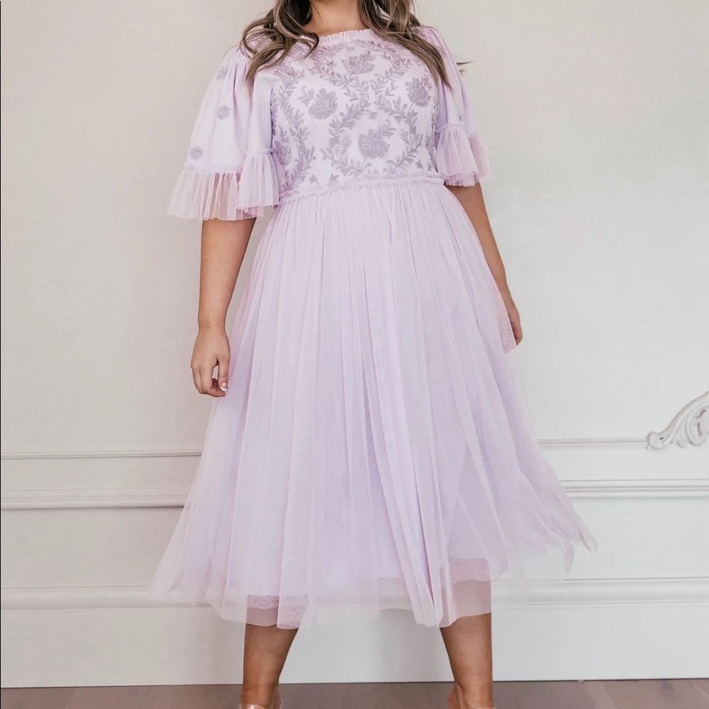 Jesse Kae Juliette Dress Lavender. (great for wedding season)